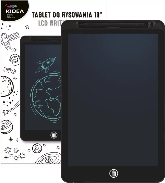 Derform. Tablet do rysowania 10B, czarny - tantis.pl