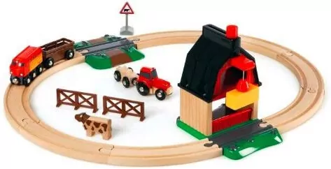Farm Railway Set. World. Brio - tantis.pl
