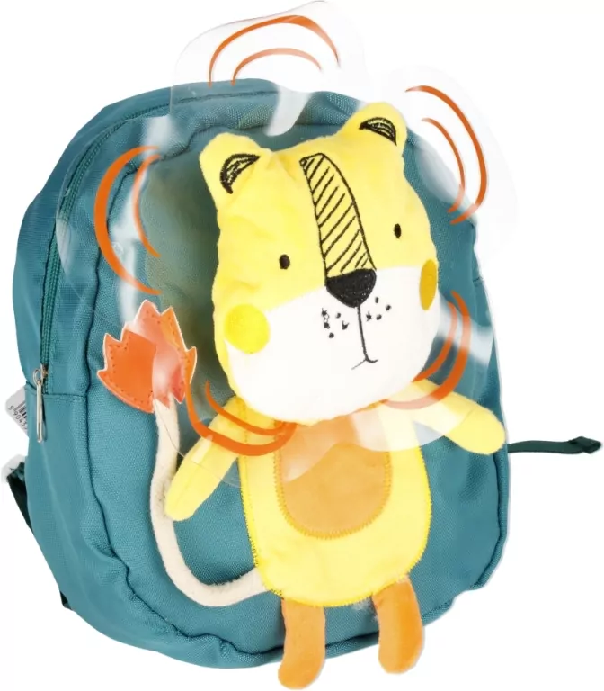 Plecak 3D pluszowy Tiger - tantis.pl