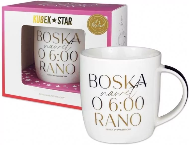 Kubek Star 2. Boska rano - tantis.pl