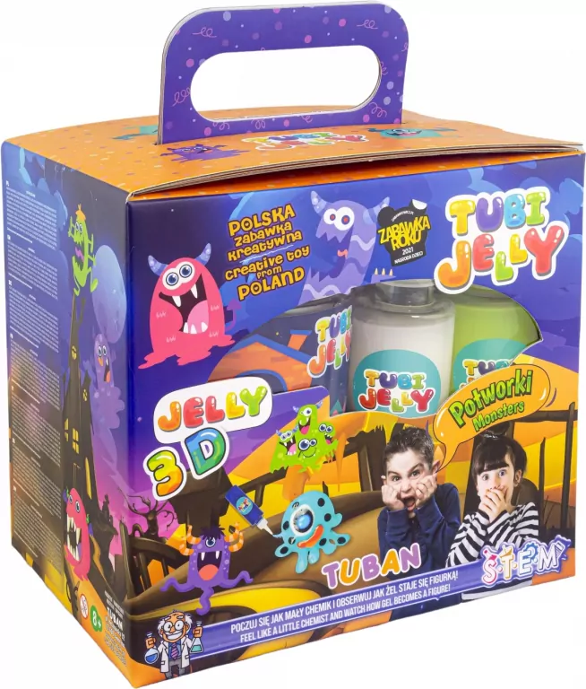 Tubi Jelly 6 kol. z akwarium. Potworki - tantis.pl