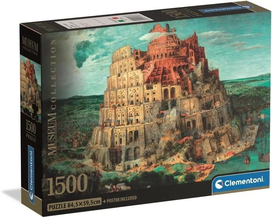 Puzzle 1500 Compact Mus.TheTowerOfBabel 31738 - tantis.pl