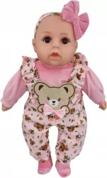 Lalka bobas mówi i śpiewa 45cm