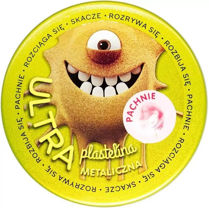 Ultra Plastelina Pachnąca metaliczna złota - tantis.pl