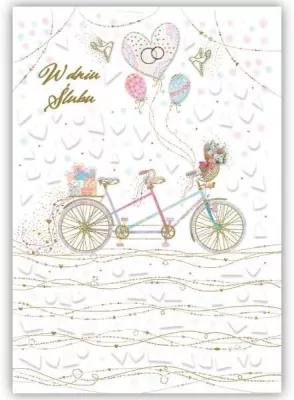 Kartka okolicznościowa Ślub TS