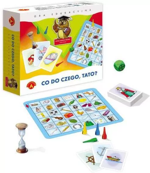 Co do czego, tato? Gra edukacyjna - tantis.pl
