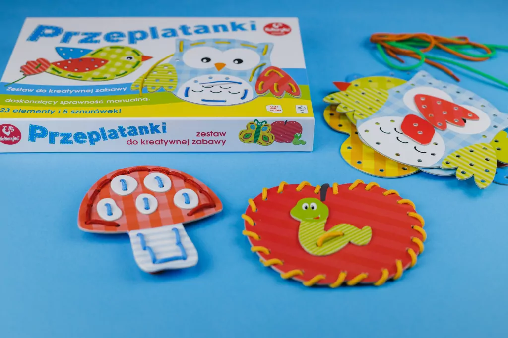 Przeplatanki. Zestaw do kreatywnej zabawy - tantis.pl