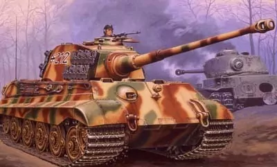 Revell. Tiger II Ausf. B, Model do sklejania, 12+ - tantis.pl