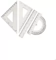 Zestaw geometryczny linijka 15cm BL001-AK - tantis.pl