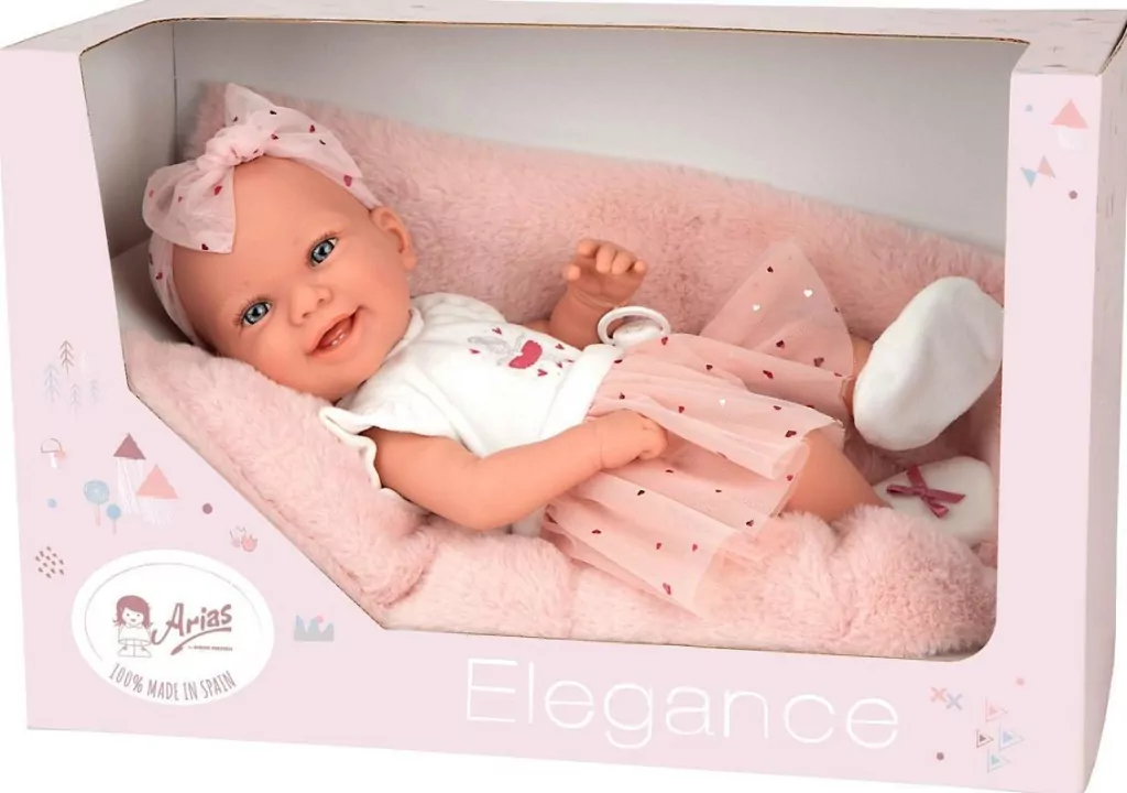 Lalka hiszpańska bobas dziewczynka 42cm - tantis.pl