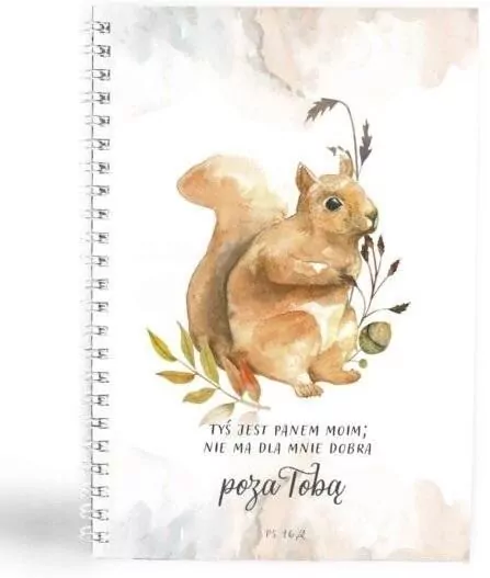 Mój dziennik. Wiewiórka - tantis.pl