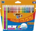 Flamastry Kid Couleur Fluo 15+3 kolory BIC - tantis.pl