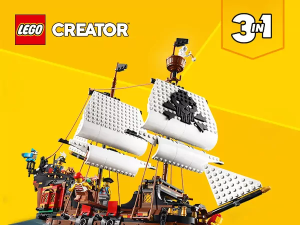 LEGO® Creator. Statek piracki. 31109 - tantis.pl