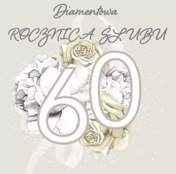 Karnet Swarovski. 60 Rocznica Ślubu