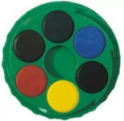 FARBY AKWARELOWE 171506  24KOL OKRĄGŁE OPAKOWANIE