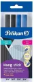 Długopis Hang Stick 0,7mm nieb.+czarny 4sztPELIKAN - tantis.pl