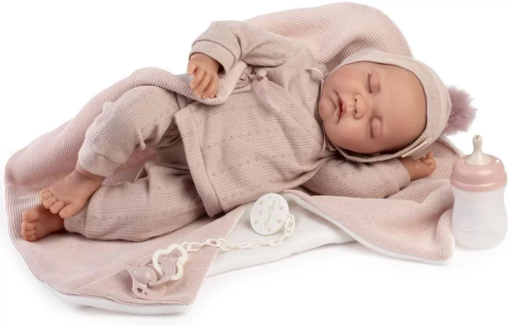 Lalka Luna z zamkniętymi oczami 42cm - tantis.pl