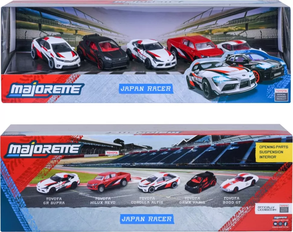Majorette Japan Racer 5-pak - tantis.pl