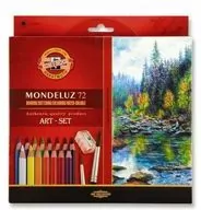 Kredki Mondeluz 72 kolory + pędzel - tantis.pl