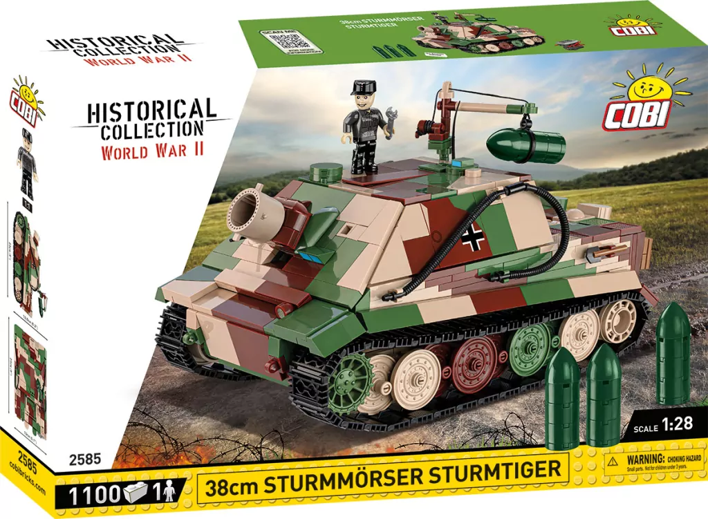 Cobi. Historical Collection 38cm Sturmmrser Sturmtiger - tantis.pl