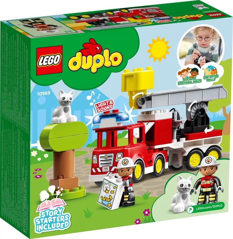 LEGO DUPLO. Wóz strażacki. 10969 - tantis.pl