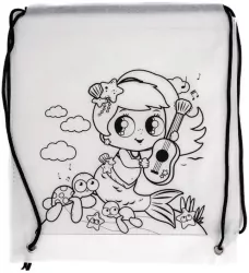 Worek szkolny do malowania Tinting syrenka