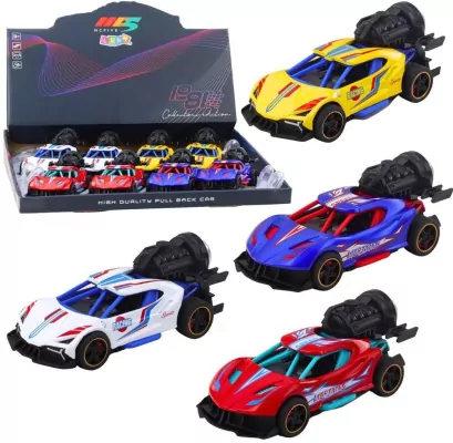 Wyścigówka z napędem światło dżwięk dym MIX