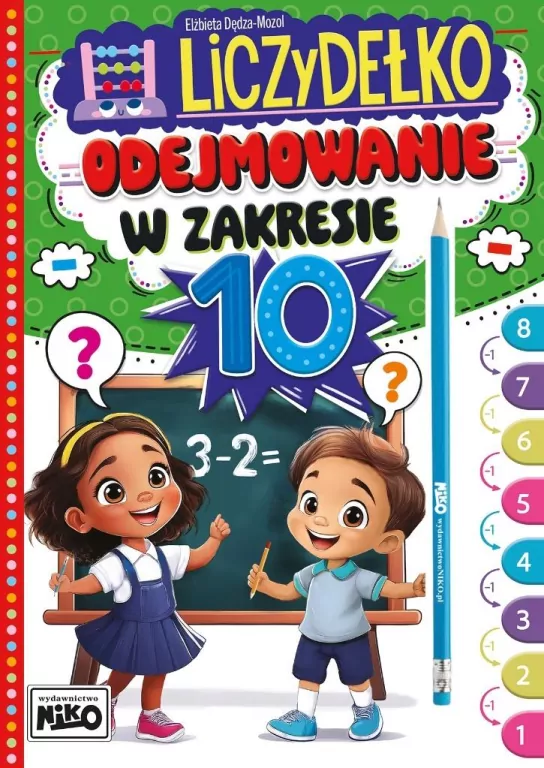 Liczydełko. Odejmowanie w zakresie 10 - tantis.pl