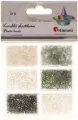 Koraliki plastikowe 6 rozmiarów 32g - tantis.pl