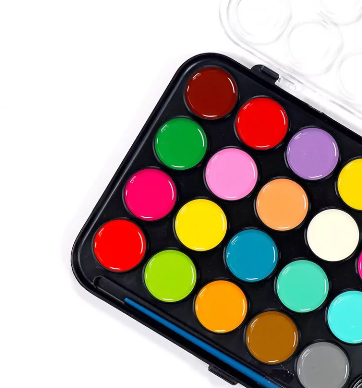 Farby akwarelowe - 28 intensywnych kolorów. STnux - tantis.pl