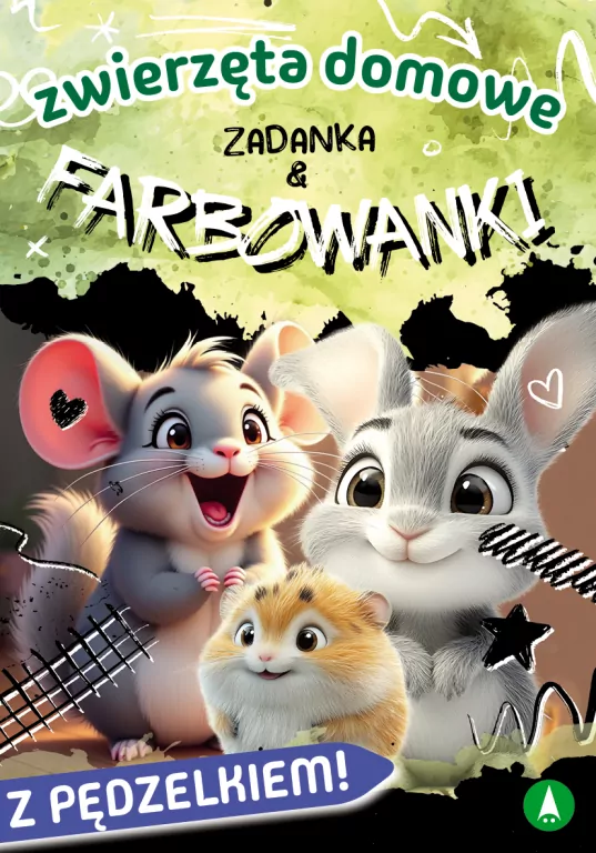 Zwierzęta domowe. Zadanka & farbowanki - tantis.pl