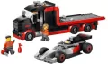 LEGO(R) CITY 60493  Ciężarówka F1 z bolidem - tantis.pl