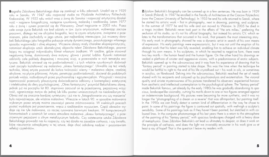 Beksiński 1 miniatura albumu - tantis.pl