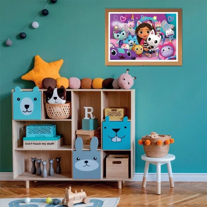 Puzzle 60 Super Kolor Koci domek Gabi - tantis.pl