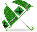 Parasolka przezroczysta 48cm Minecraft - tantis.pl