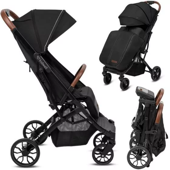 Wózek spacerowy COLMER JET BLACK kidwell - tantis.pl