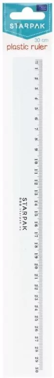 Linijka plastikowa 30cm - tantis.pl
