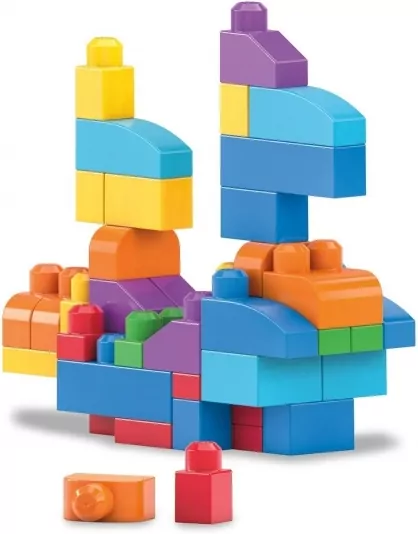 Klocki. Mega Bloks. 80 elementów - tantis.pl