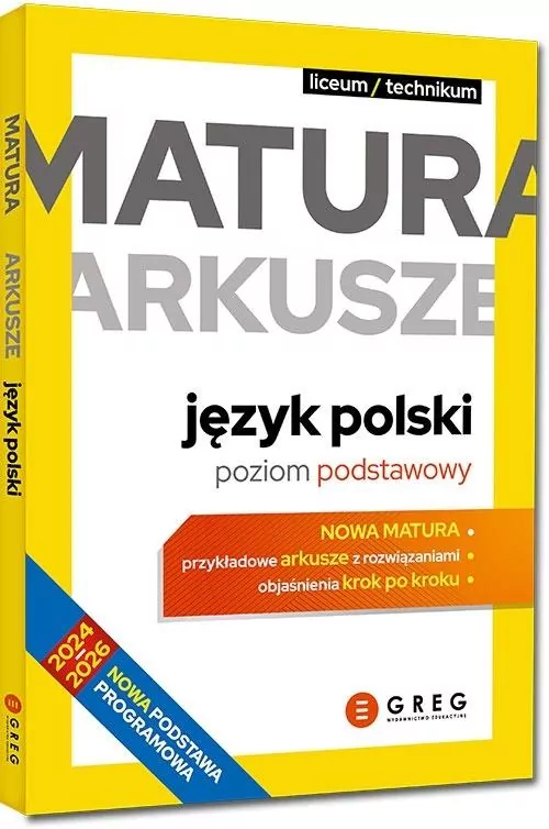Matura - arkusze - język polski ZP - tantis.pl