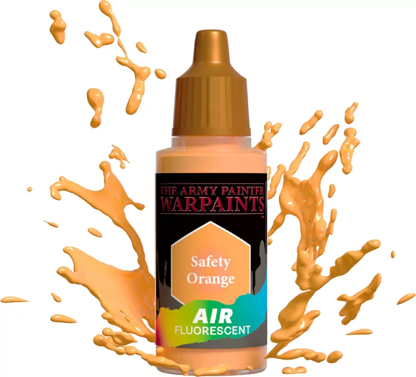 The Army Painter: Warpaints Air Fluorescent - Safety Orange - tantis.pl