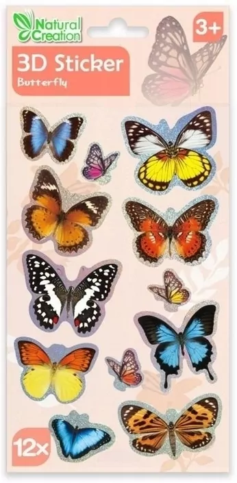 Naklejki 3D - Motyl - tantis.pl