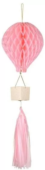 Dekoracja bibułowa Balon różowy - tantis.pl