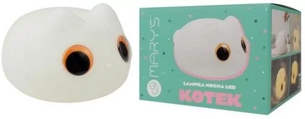 Lampka nocna LED kotek - tantis.pl