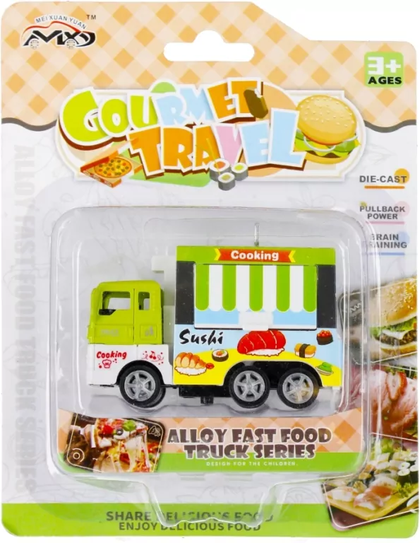 AUTO FOODTRUCK MET P/B 14X18X5 MIX4 MC 168/336 - tantis.pl
