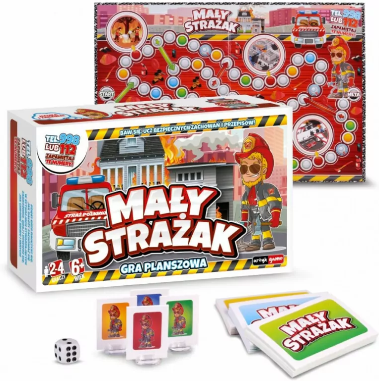 Mały Strażak wersja podróżna ARTYK - tantis.pl