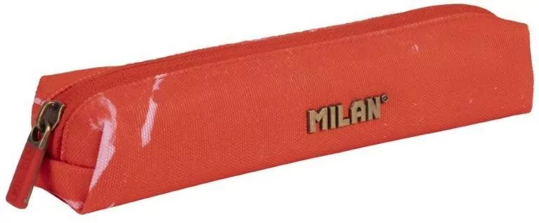 Piórnik mini kwadrat Lava czerwony - tantis.pl