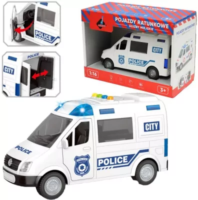 Policja z otwieranymi drzwiami