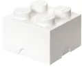 LEGO(R) pojemnik klocek czwórka biały - tantis.pl