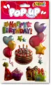 Naklejki metaliczne Brithday - tantis.pl