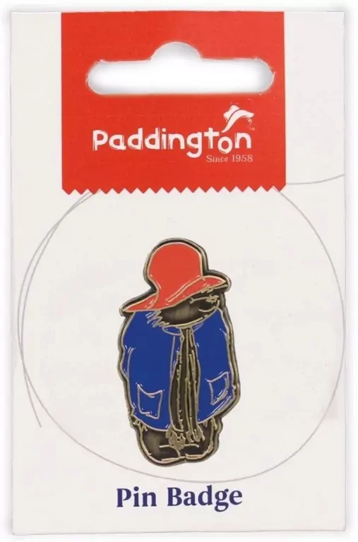 Paddington Przypinka metalowa - Miś Paddington - tantis.pl